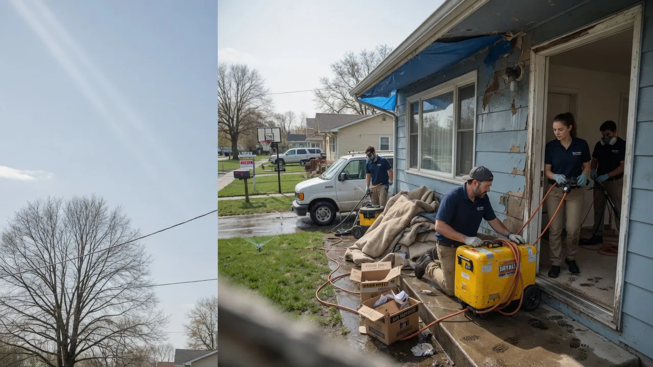 Basement Flood Cleanup in Greenbush, ME near me
